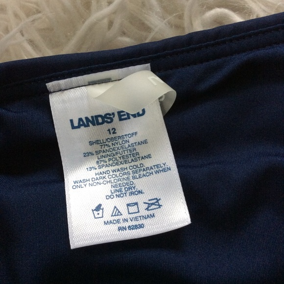 NWT Lands’ End Chlorine Resistant Swim Skirt - Picture 9 of 9